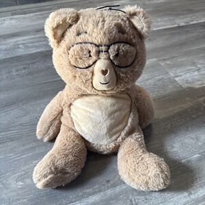 Percy The Weighted Bear For The Cubs 3 Lb Sensory Bear Glasses Soft Plush